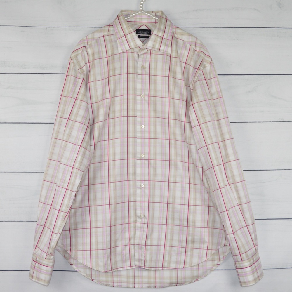 ZARA MAN | Tailored Fit Long sleeve Shirt Size 17
